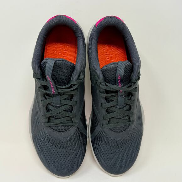Reebok Flexagon Force 2.0 Training Shoes Womens 8 1/2 Gray Pink I.10.2 Comfy - Picture 11 of 13